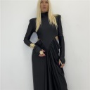 abito lungo con spacchi sui fianchi marylin